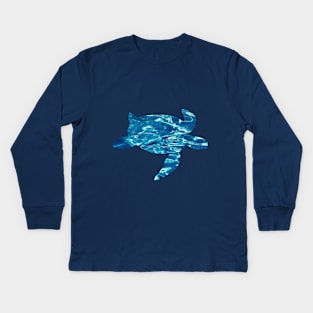 sea tortue Kids Long Sleeve T-Shirt